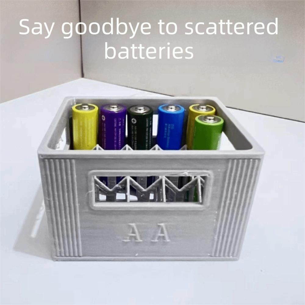 Large Capacity Durable Plastic Organizer 30/20 Compartments Battery Storage Organizer Gift