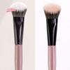 Portable Soft Bristles Blush Brush for Cheeks - Women's Cosmetic Tool for Face Contour Powder Blush Ideal for Beginners Girls