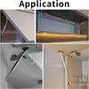 4 Pieces Hydraulic Gas Struts, 100N/10KG Hydraulic Cabinet Struts Spring Gas Shock Absorbers Pneumatic Arm for Kitchen Cabinet Door Lift ZeGoods