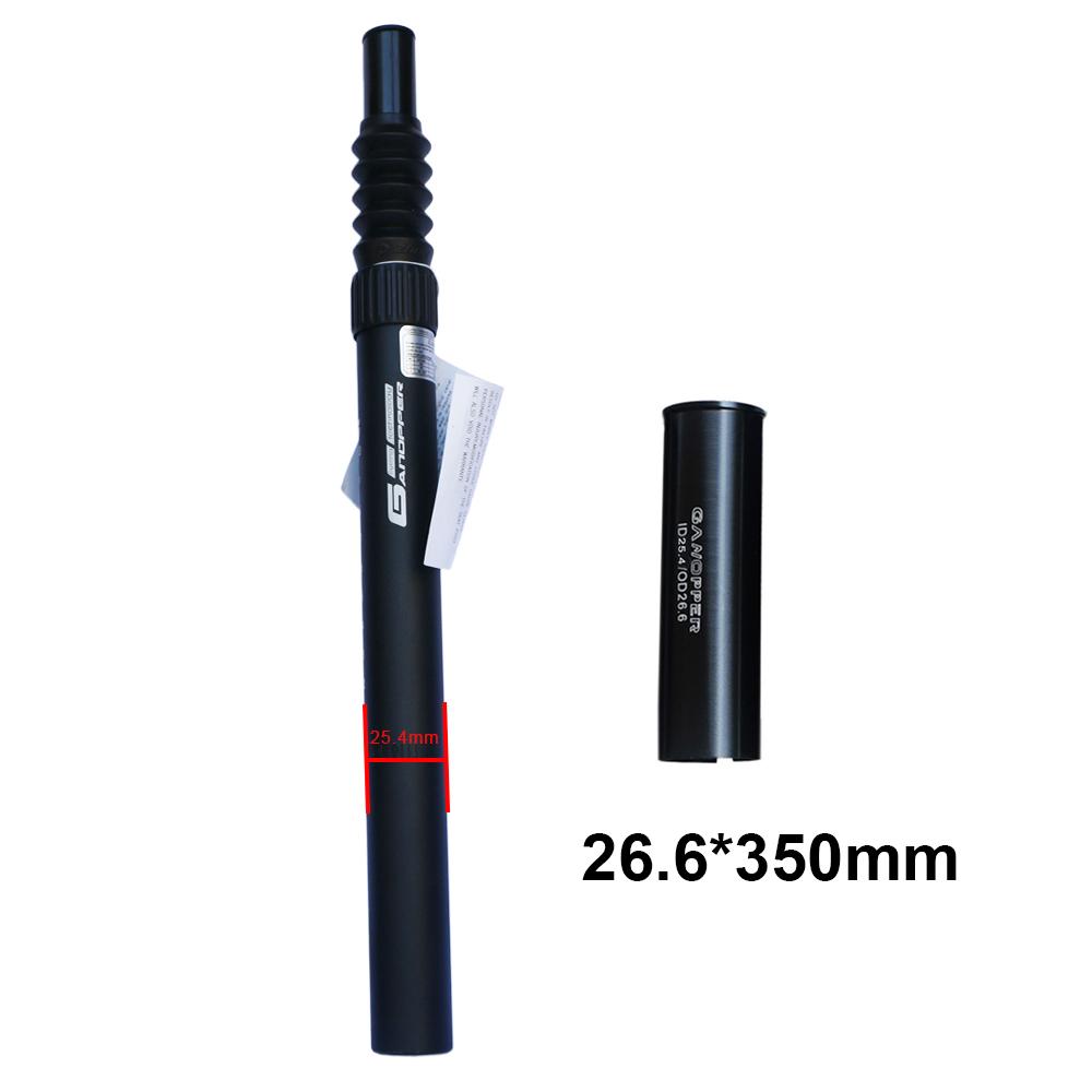 GANOPPER MTB Bicycle Damping Suspension Seatpost 25.4/27.2/28.6/30.4/30.9/31.6mm X350 Bike Seat post Shock Absorber Tube Setback