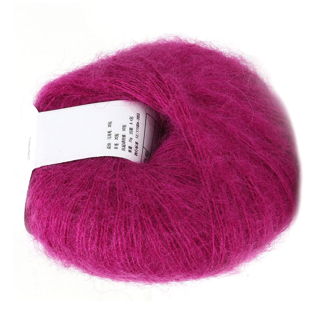 Popular Soft Mohair Pashm Knit Angora Long Wool Yarn Hot