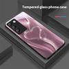 Постепенная Любовь Большая Для Y72 33S 11 03 36 96 Lite 35 16 Iqoo 12 V40 SE 5G 29 40 21 30 X80 Pro Vivo Чехол для телефона из закаленного стекла Черный