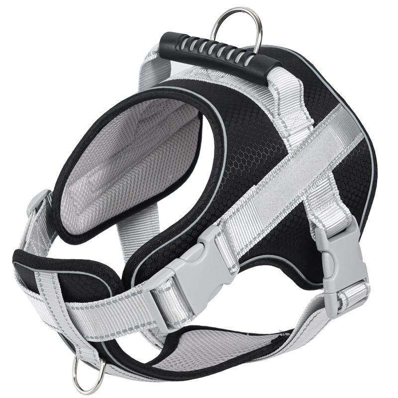 Ремень для собак для маленьких собак, седловидный, взрывозащищенный, цепь для собак, померанский шпиц, корги, плюшевый пояс для груди и спины