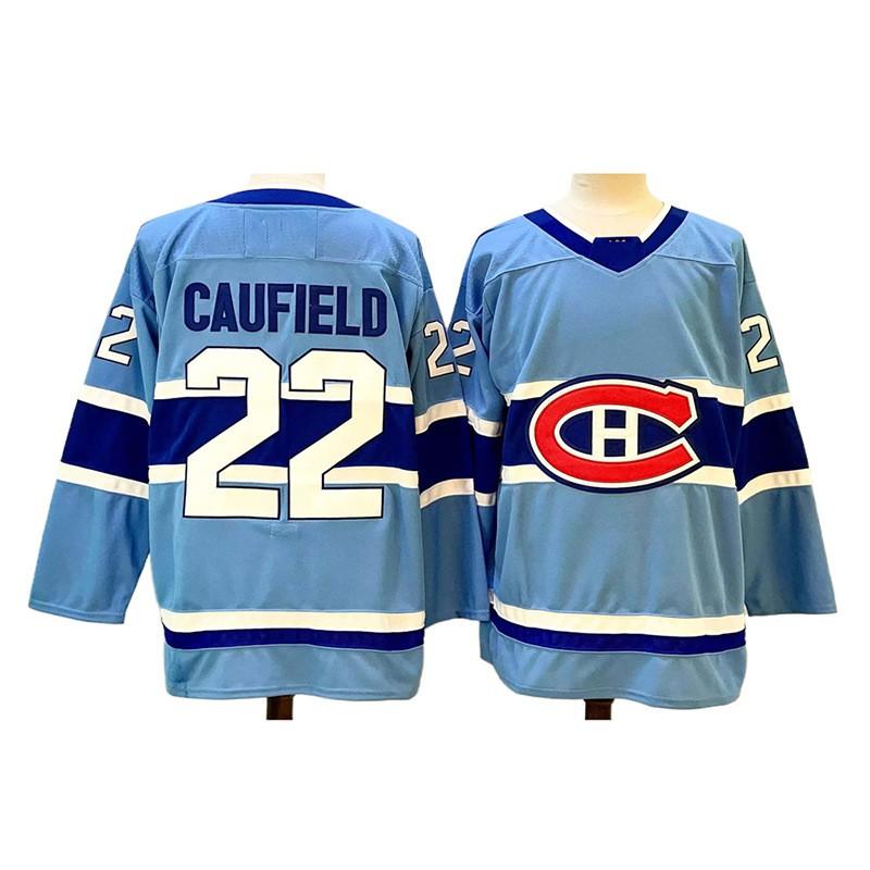 Mens Retro Ice Hockey Jersey Custom Embroidered 93 Suzuki Demidov Caufield Team Sport Uniform Cotton Blend
