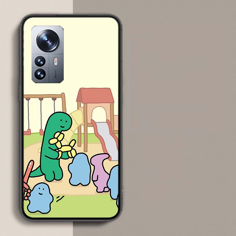Мультяшный чехол для телефона J-Joguman Studio для Redmi Note 15 Pro 5G 14 13 12 Pro Plus 11 11T 11E 11S 10 Pro 10S 9 9S Прозрачный чехол для телефона w