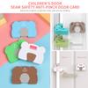Kitchen Bedroom Soft Door Clip Baby Kids Safety Door Stopper Finger Protector Guard