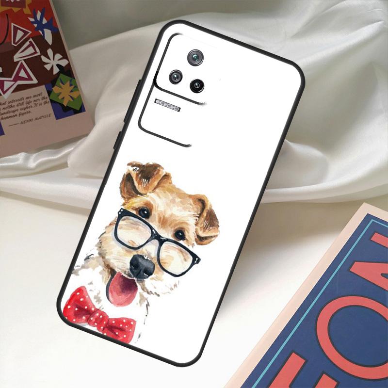 Чехол для собак Джек Рассел Терьер для POCO M6 Pro X3 X4 X5 X6 M5s F3 F5 Xiaomi 13T Pro 12T 11T 12 13 Lite 14 Ultra