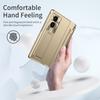 Plating For Samsung Galaxy Z Fold 8 7 6 5G Case Magnetic Wireless Charger Hinge Protective Front Protection Film Back Cover