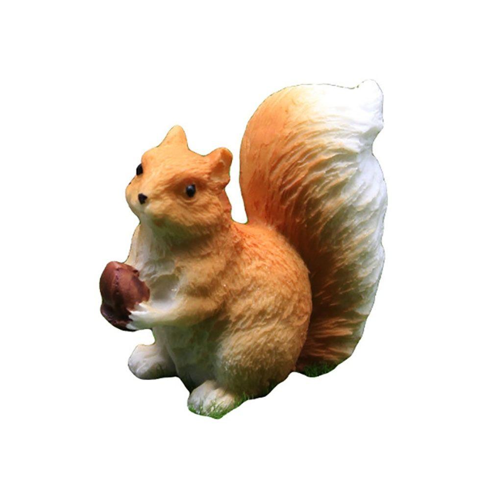Реалистичная статуя белки, украшение для сада, фигурки белок, изысканная имитация белки