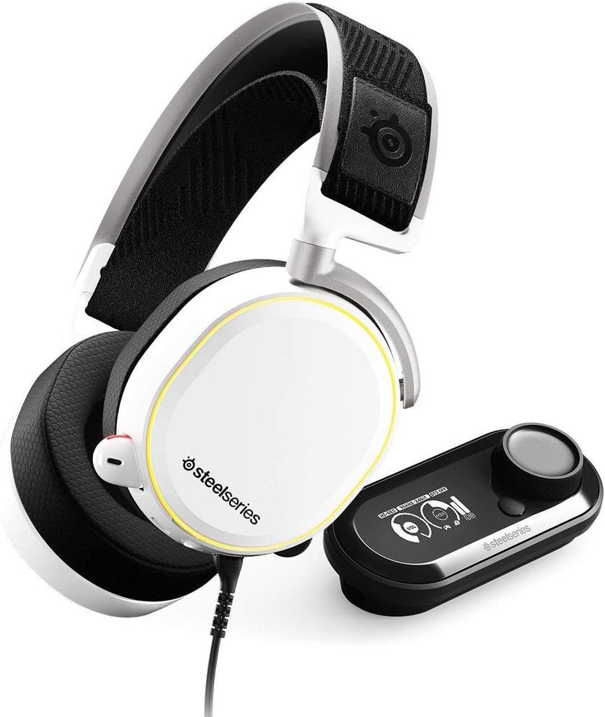 SteelSeries Игровые Высокого Типа Закрытые USB ЦАП Проводные Аудио Arctis Pro Game DAC 61453 Гарнитура, Разрешение, + (Цифро-аналоговое преобразование), Система, + [Б/У]