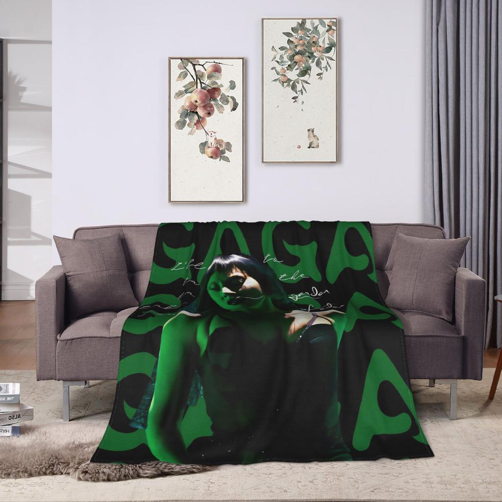 Lady Gaga Mayhem 2025 Album Blanket Super Soft Plush Bedding Throws For Couch Chair Travel Flannel Bedspread Bed Cover