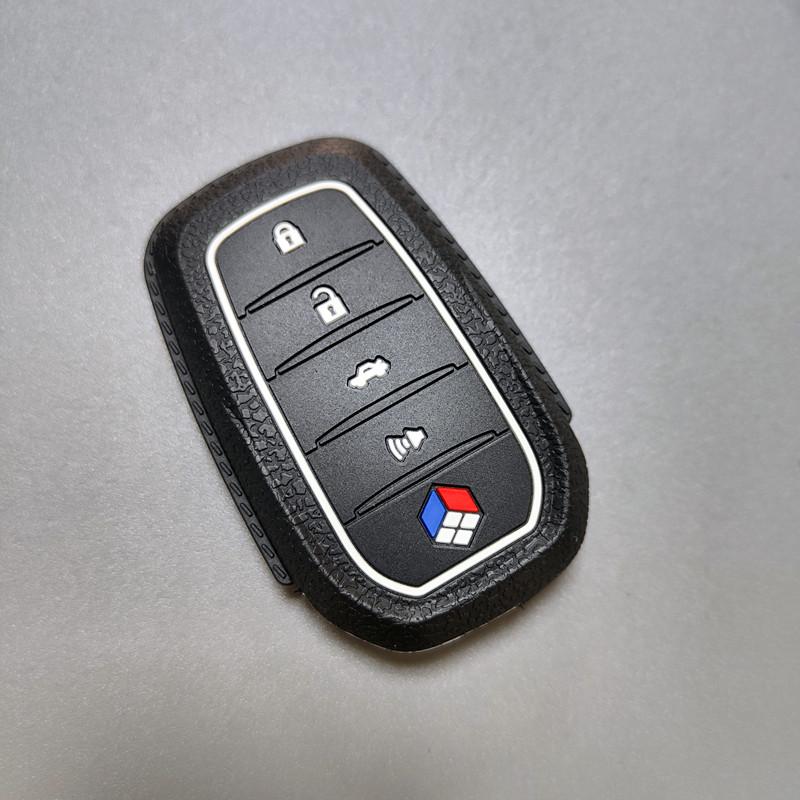 Чехол-брелок для ключа автомобиля для Toyota Alphard Vios Tacoma Fortuner Corolla Venza Grand Highlander Rav4 Xse Prime Land Cruiser Hilux