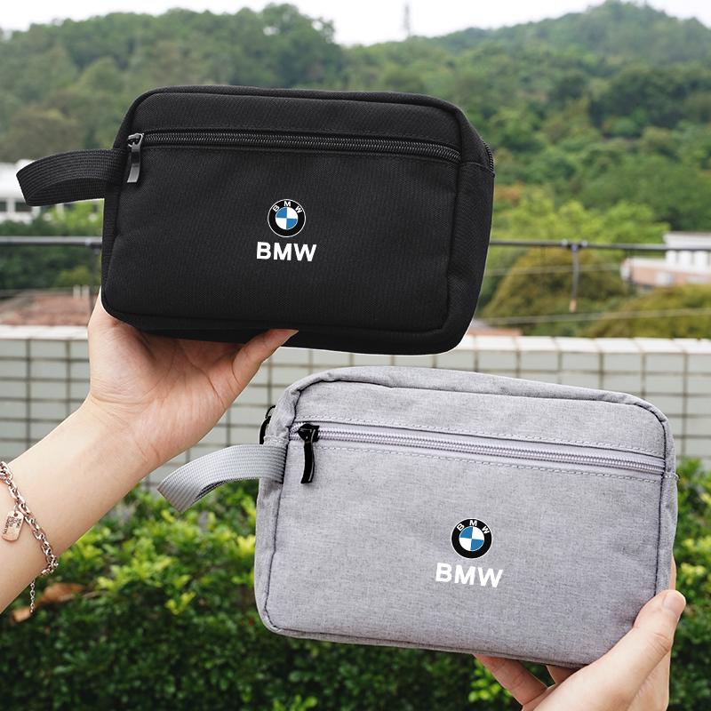 BBJN7 Canvas Tote Bag Car Logo Large Capacity Storage Handbag For BMW E93 G30 G20 G05 G11 E48 Performance F30 F40 E90 E36 X2 X4 X5 X6