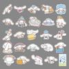 50 мультяшных наклеек с граффити Cinnamoroll для планшетов, холодильников и автомобилей