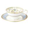 Cup Saucer 220cc Yoshino Gray Bone China & (Coffee Tea) Y59587/9983-6
