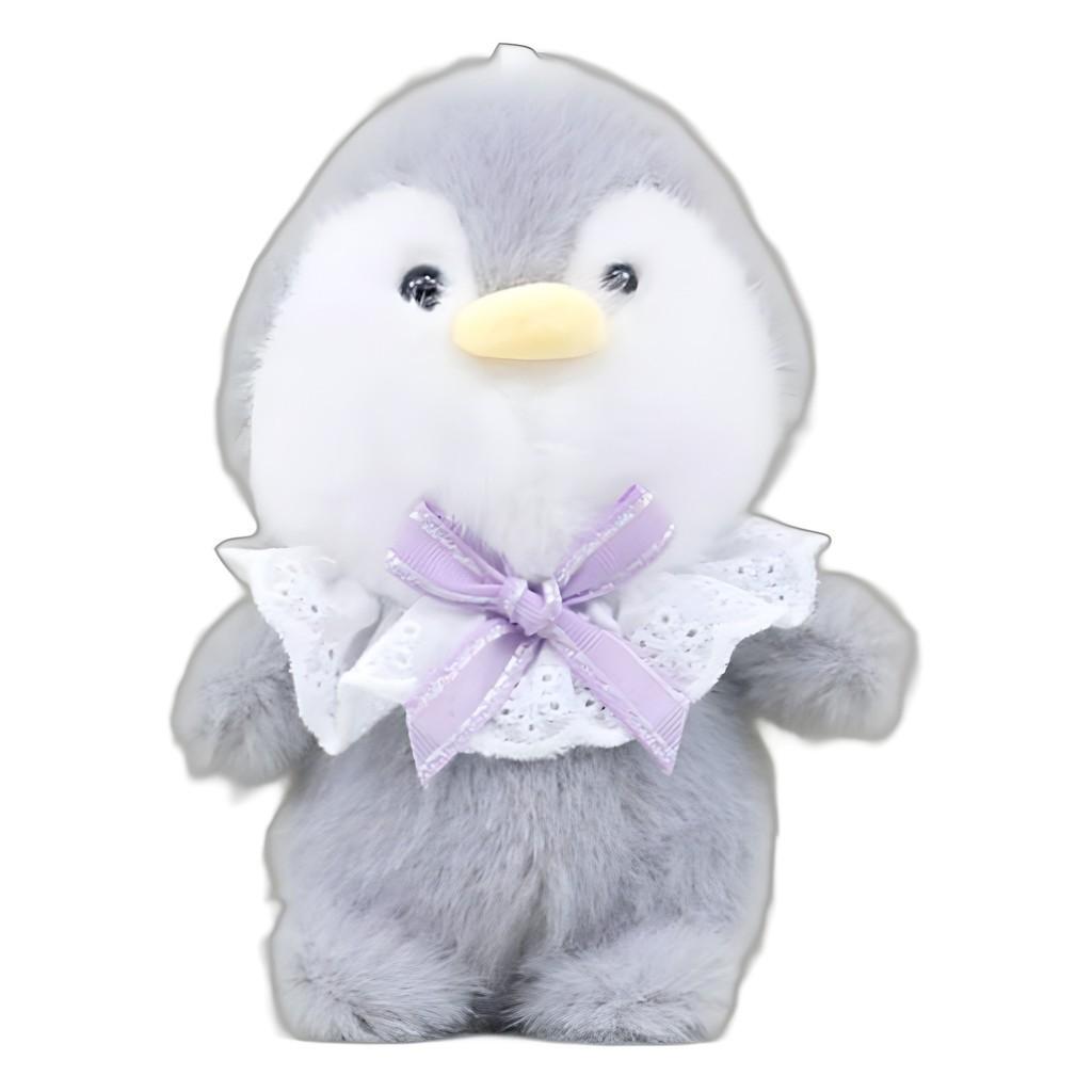 Charming Little Penguin Plushie Soft Short Plush Bag Ornament Pp Cotton Filling