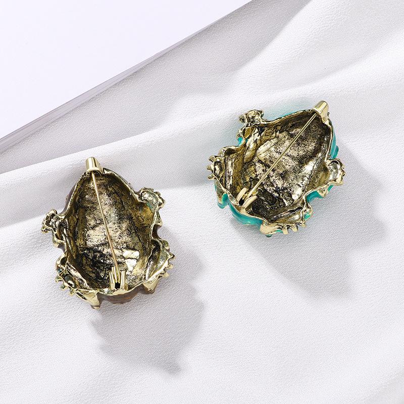 Животное Лягушка Характер Капающее Масло Сочетание Украшений Женская Брошь