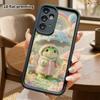 Чехол для телефона: 2D плоский, подходит для Samsung Galaxy A34 A35 M05 M06 S20 S22 S21 FE Plus 5G, с маленькой лягушкой, держащей зонтик, идеальный Рождественский