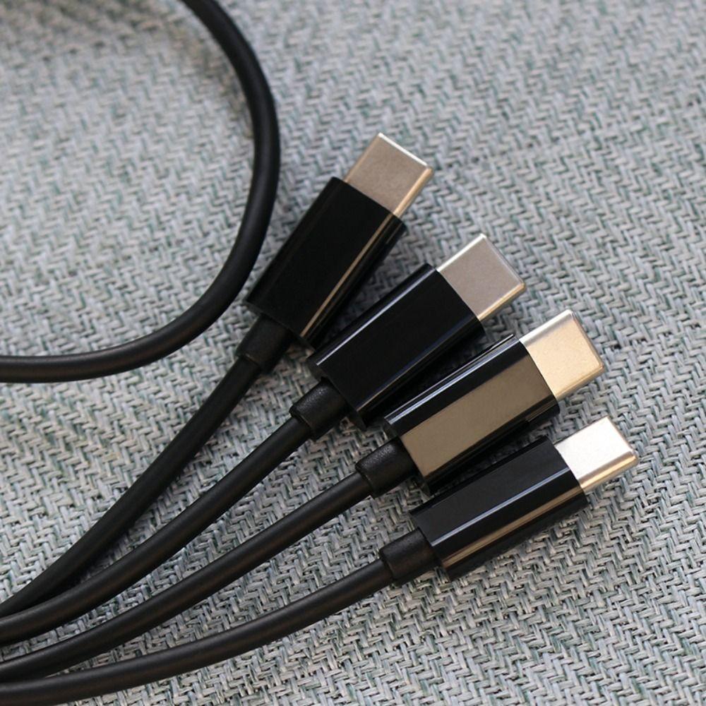 Разветвитель USB на 4 порта Type-C Кабель Type-C на 4 Type-C Шнур питания Зарядный кабель