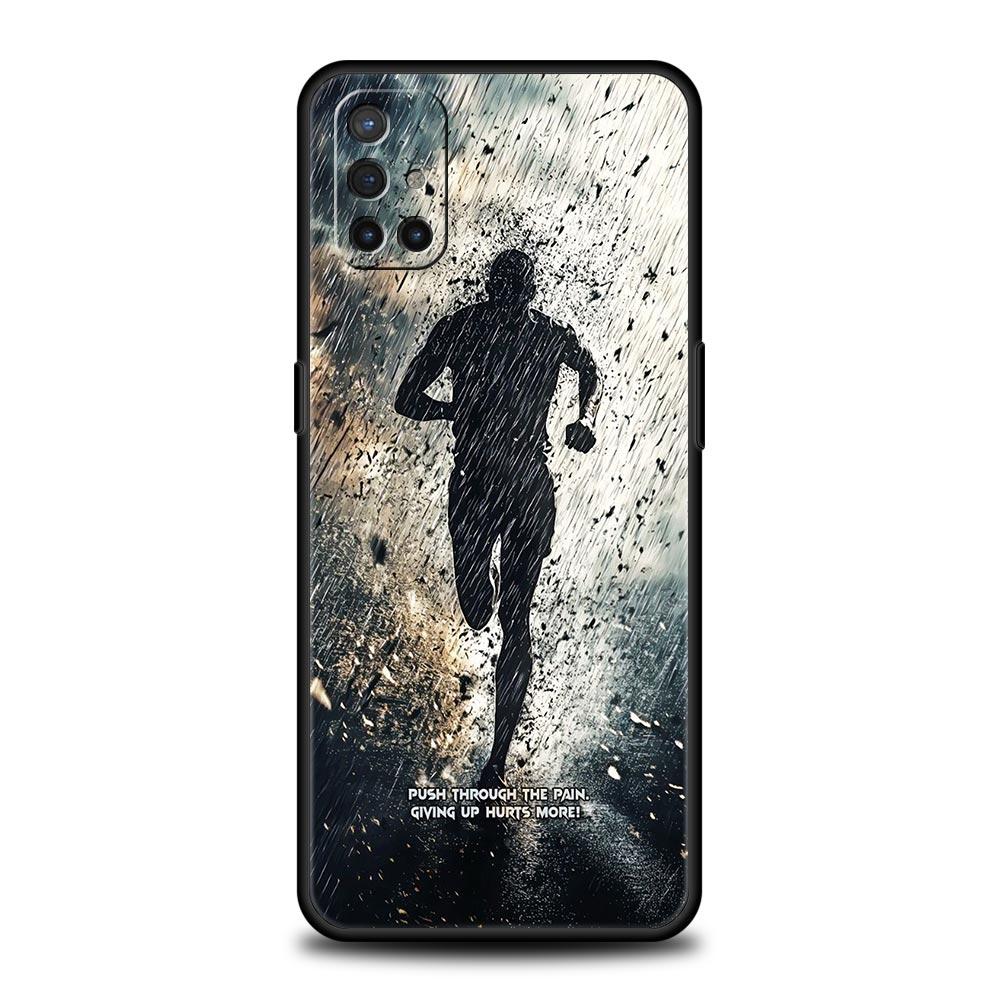 Чехол для телефона с дизайном "Бег марафона" для OnePlus 15 13 12 11 10 9 8 15T 13T 10T 7T Pro 13R 12R 9RT 8T Nord 4 N10 2T CE 2 3 5G