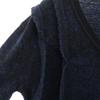 Costume National Сделано в Японии Шерстяная смесь Свитер вязаный с длинным рукавом и V-образным вырезом Женский Б/У