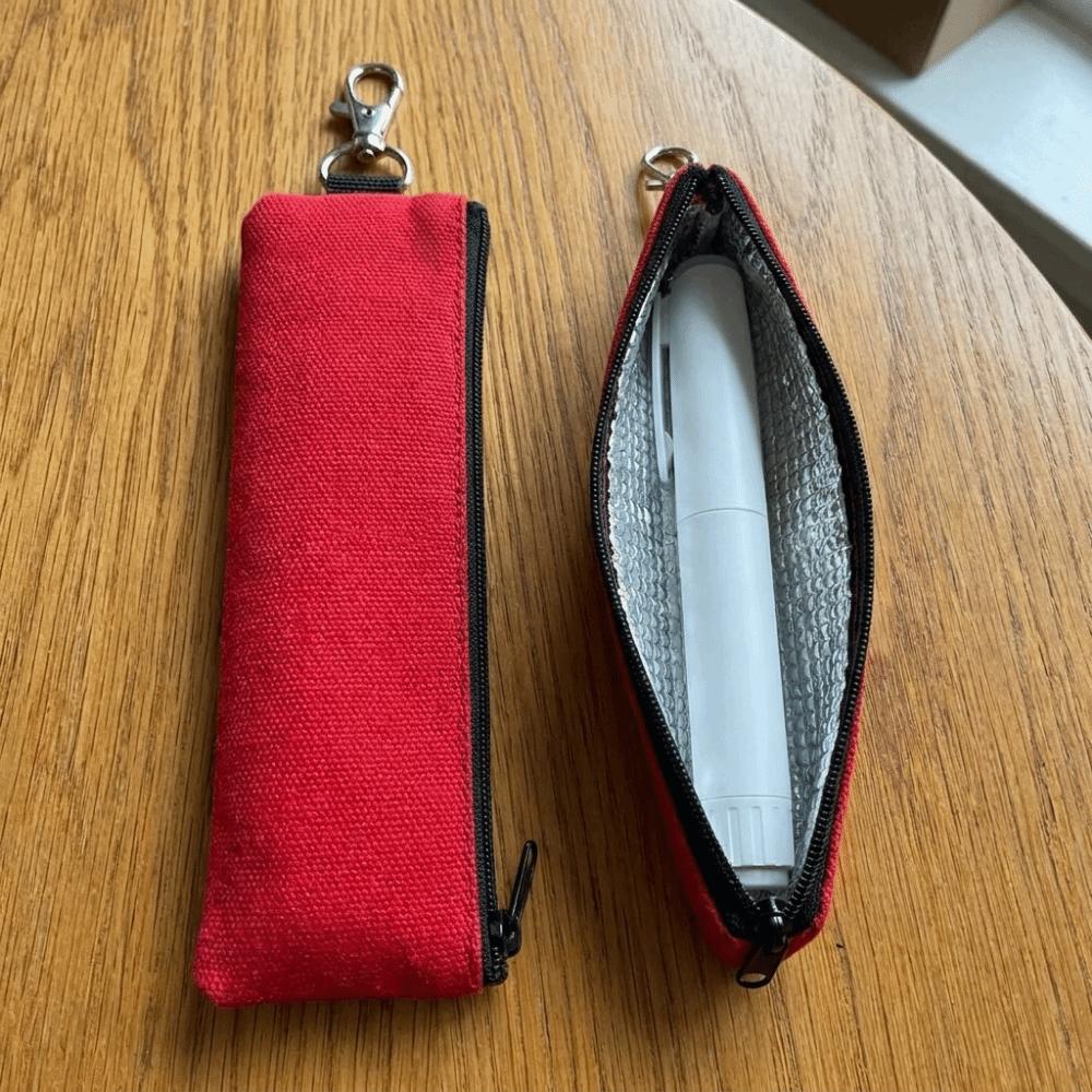 Large Capacity Insulin Pens Storage Bag Oxford Cloth Glaciated Cold Storage Bag  for Home