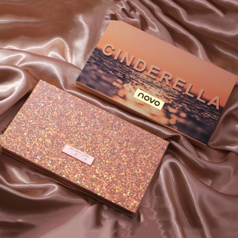 Красота Макияж Пустыня Роза Палитра теней для век 18 цветов Водостойкие долговечные блестящие тени для век