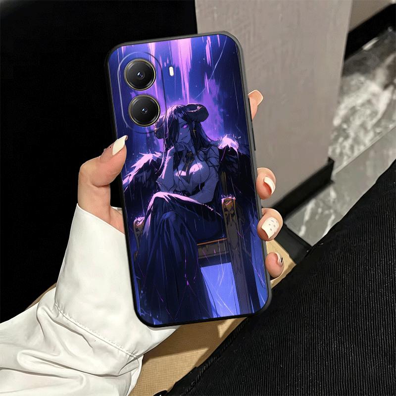 Albedo O-Overlords Anime Soft Phone Case for Xiaomi Poco X5 X6 X7 X8 Pro Max X3 F7 F8 Ultra M8 M7 M6 M5 Redmi 15 15C 14C 13C 12C
