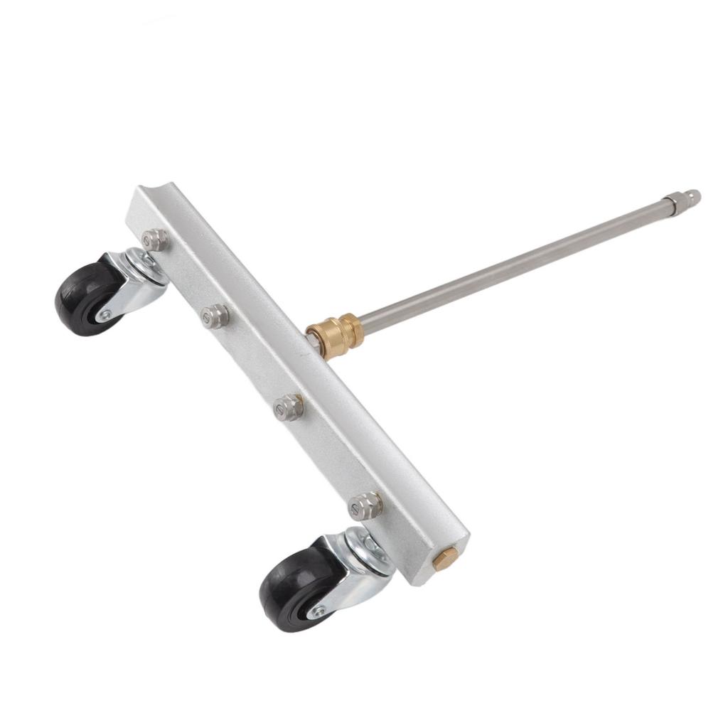 Undercarriage Cleaner Professional Under Car Water Broom with 4 Nozzles for Car Patio Courtyard