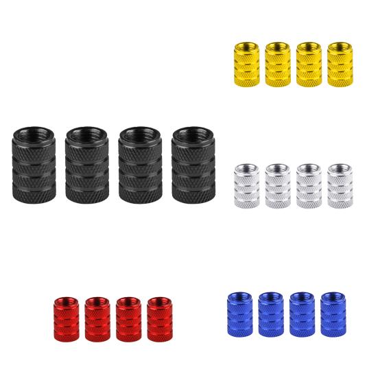 4 шт., алюминиевый сплав, автомобильное колесо, шина, клапан давления воздуха, колпачок, пылезащитный чехол