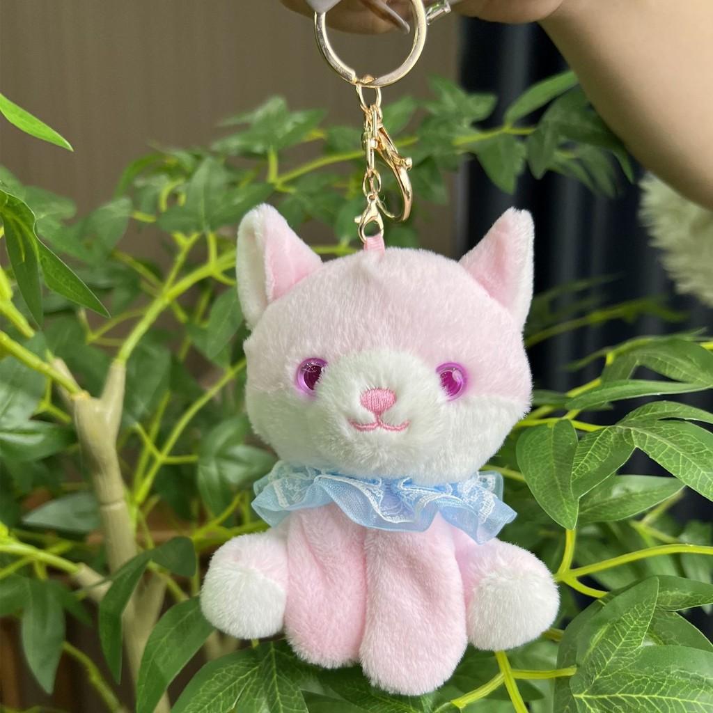 Unique Cartoon Dog Plush Doll With Soft Pp Cotton Filling For Keychain Accessory