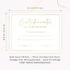 Certificate of Achievement Awards, 25 Blank Certificates of Achievement with Gold Foil Design, 8.5x11", Award Certificates for Students, Recognition,