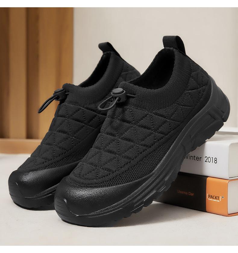 Женские весенние туфли-слипоны на мягкой подошве для мам - Удобные и модные в стиле старого Пекина