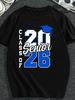 Class Of 2026 Senior 2026 Back To School 2025 Graduation T Shirt At Black Product ImageGift Unisex Items Soft Breathable