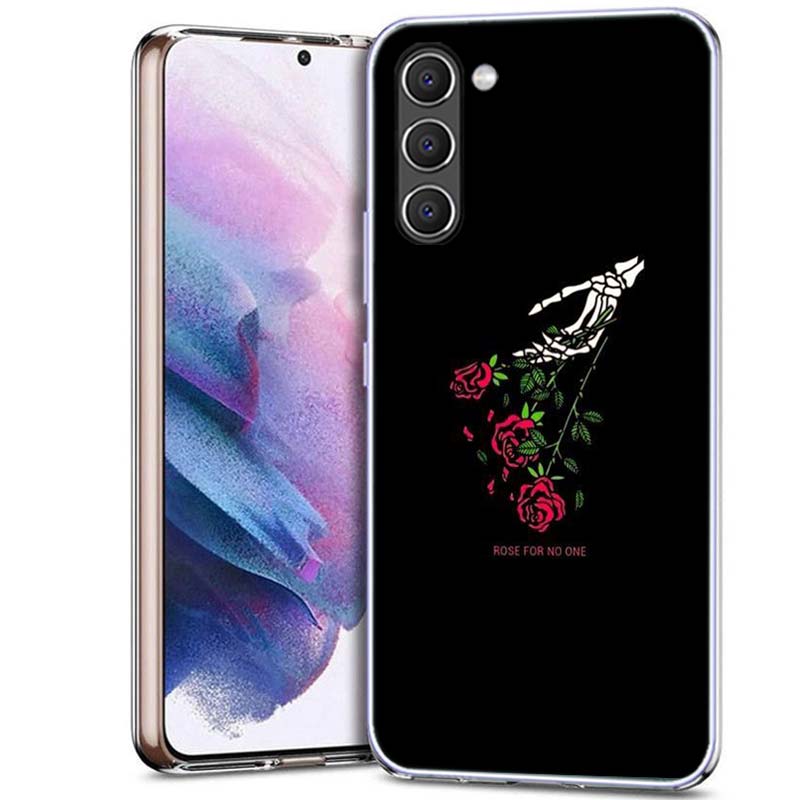 Ярко-красные розы Цветы Чехол для телефона для Samsung A54 A14 A24 A34 A17 A37 A57 A55 A35 A25 A15 A13 A23 A33 A53 A07 A05S A04S A03 A7