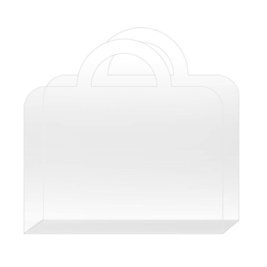 Прозрачная ПЭТ Коробка для свежих цветов Сумка-букет Сумка для упаковки цветов Сумка для подарков на фестивали и вечеринки Упаковочный пакет для роз