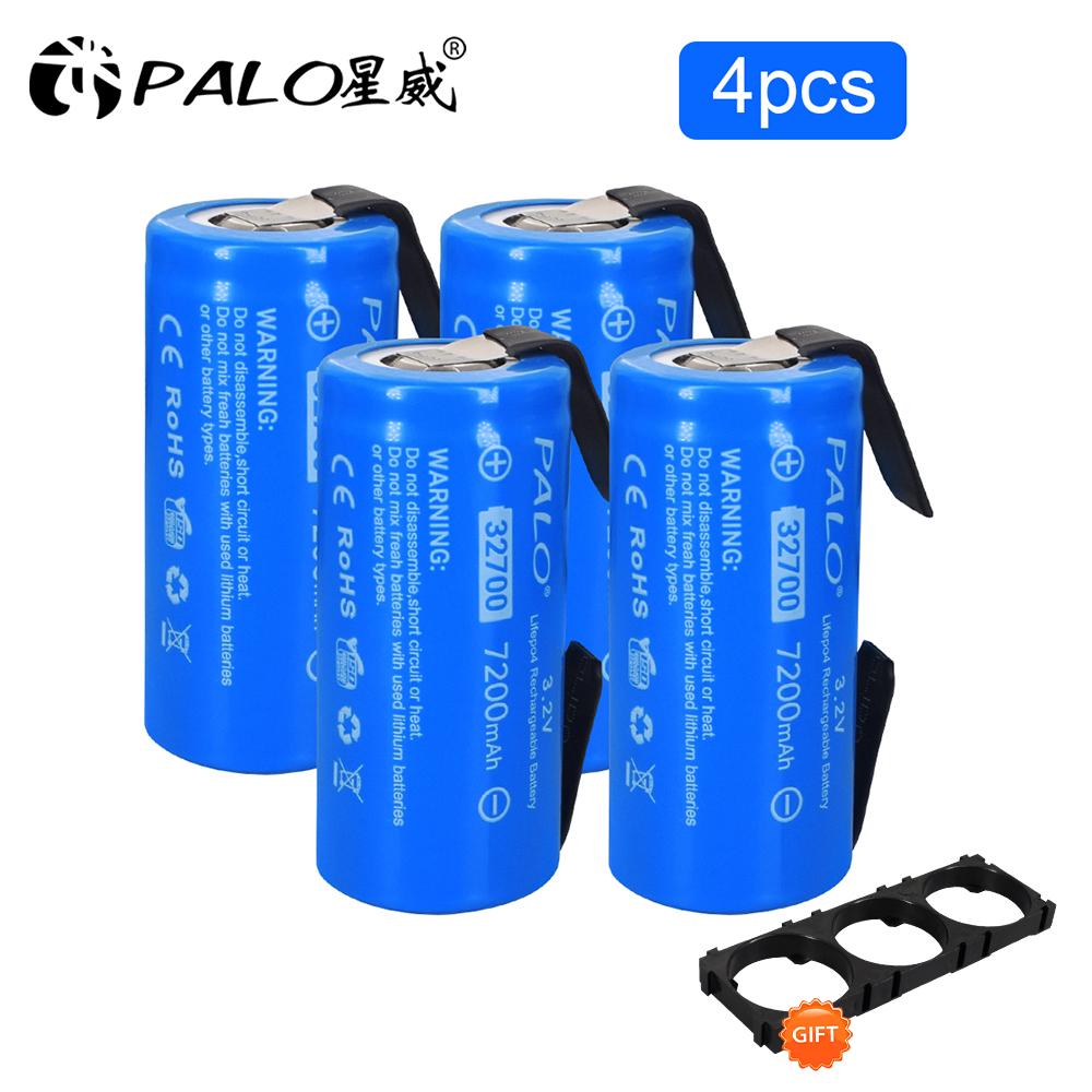 PALO 3,2 В, 32700, 7200 мАч, аккумулятор LiFePO4, 35 А, непрерывный разряд, максимум 55 А, аккумулятор высокой мощности, 32700, аккумуляторные батареи