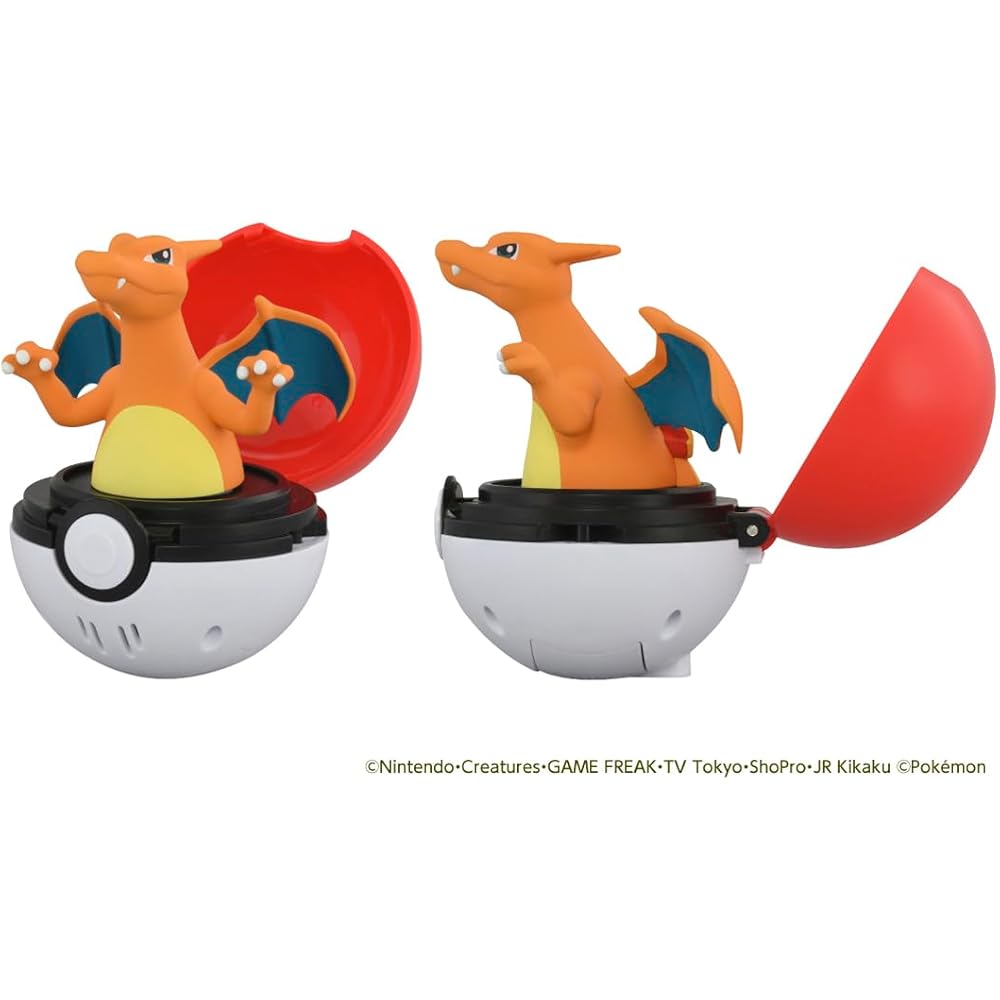 Takara Tomy Pocket Monsters Piyokopunyu Charizard Plush Toy 20cm