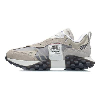 Li Ning Overload Shock Absorbing Non-Slip Wear Resistance Lightweight Low-Top Sports Casual Shoes Мужские кроссовки Suede-Brown ARYR025-2