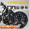 5,75-дюймовый светодиодный налобный фонарь 5 3/4-дюймовый светодиодный налобный фонарь для мотоцикла, налобный фонарь от насекомых, светодиодное освещение для мотоцикла