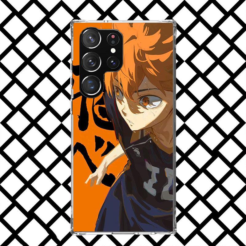 Чехол для телефона Haikyuu Oya Volleyball Anime для Samsung Galaxy S25 S24 S23 Plus S22 Ultra S21 S20 FE S25 Edge S10 S25U Мягкий чехол Fu