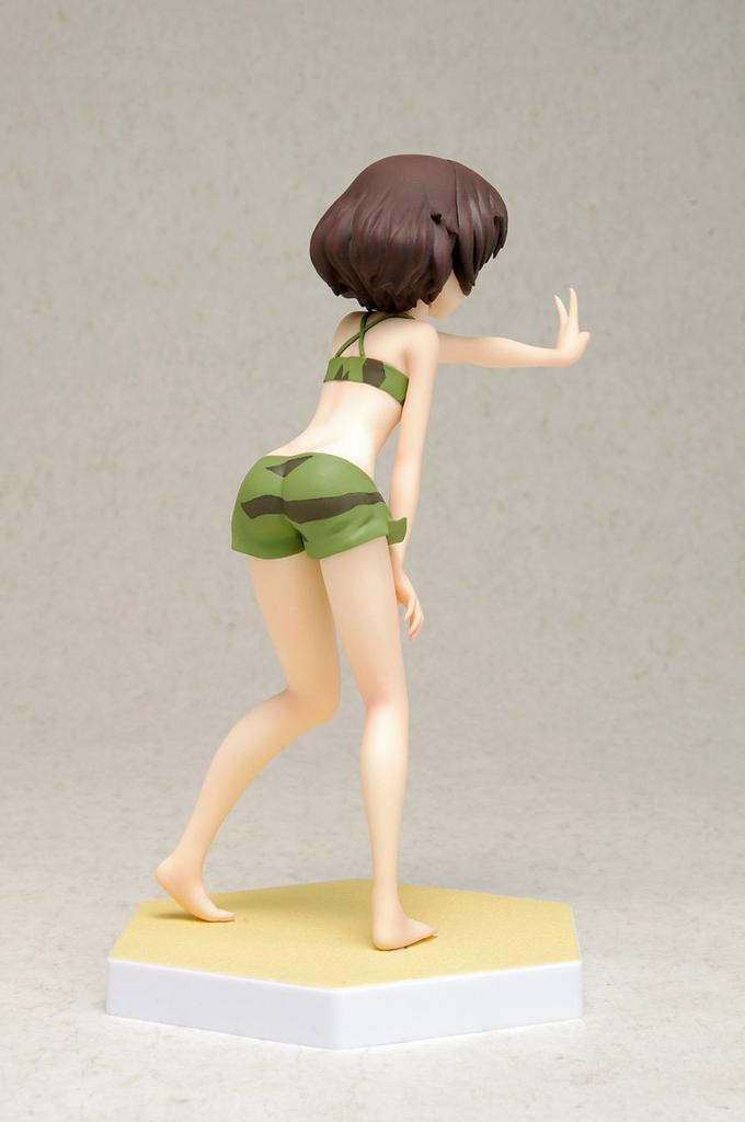 BEACH QUEENS Girls & Panzer Yukari Akiyama 1/10 Scale PVC Painted Finished Figure