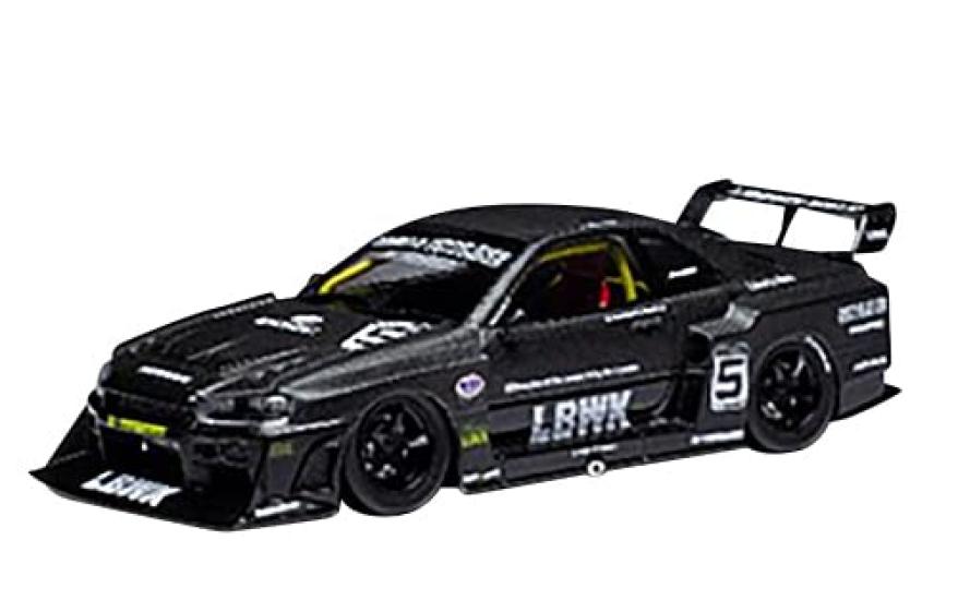 Ixo Nissan Skyline Super Silhouette 2020 черный готовый продукт 1/43 LB-ER34