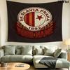 Custom Name SK Slavia Praha Printed Tapestry – Wall Hanging for Bedrooms, Dorms, and Home Decor