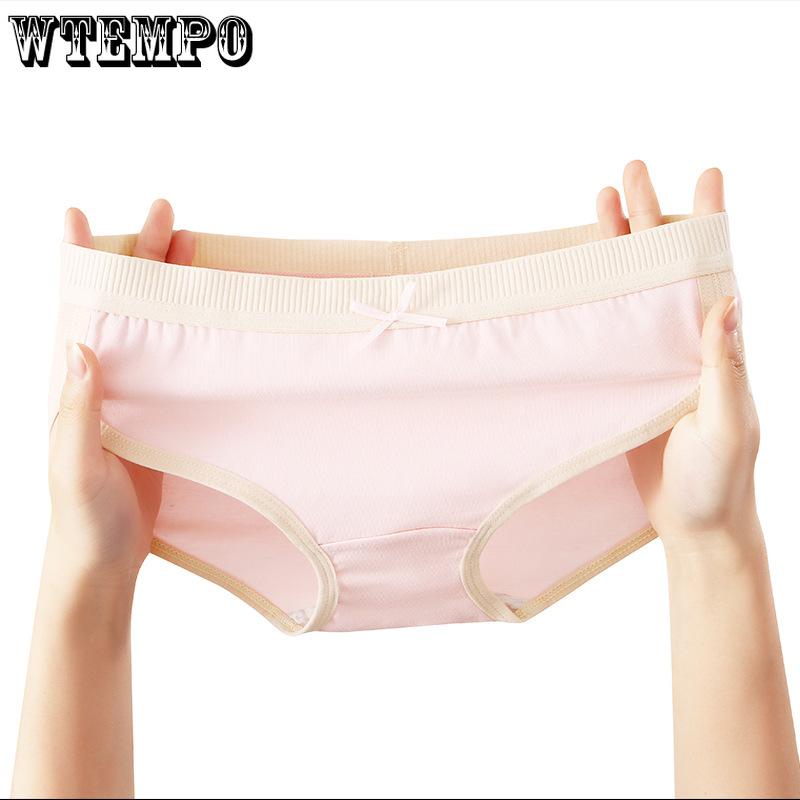 Women's Underwear Mid Waist Slimming Women's Breathable Thin Triangle Underwear