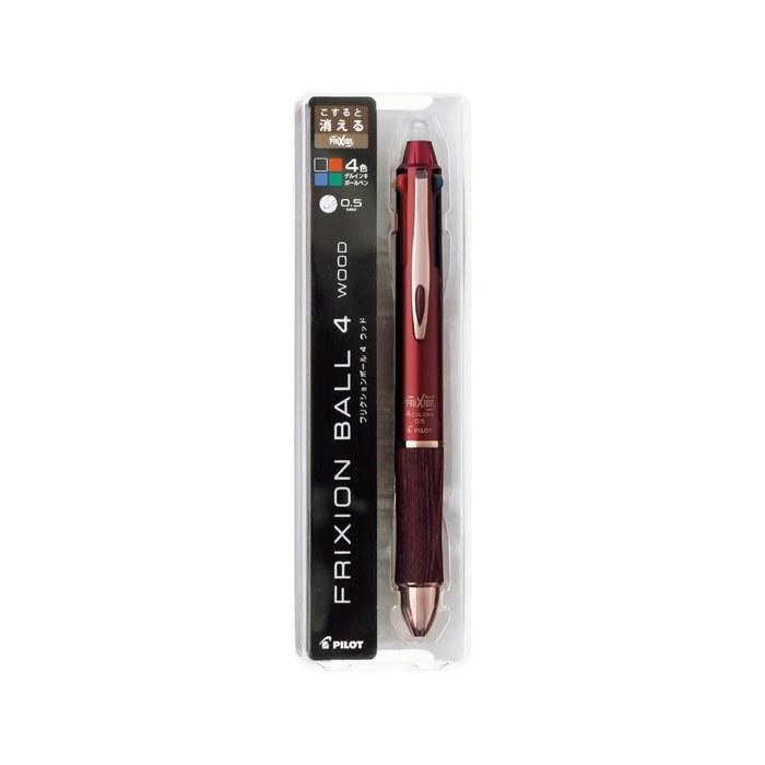 PILOT Frixion Ball 4 Дерево 0,5 мм Бордовый LKFB3SEFBO