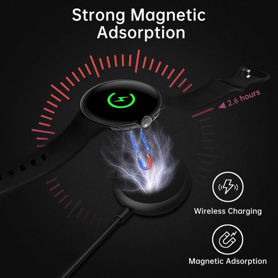 Зарядное устройство для часов, быстрая зарядка, Plug And Play, Type-C, USB, зарядное устройство для смарт-часов, док-адаптер для часов Pixel Watch
