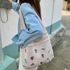 Vintage Knit Bag Large Capacity Tote Bag Woven Bag Handbag for Women
