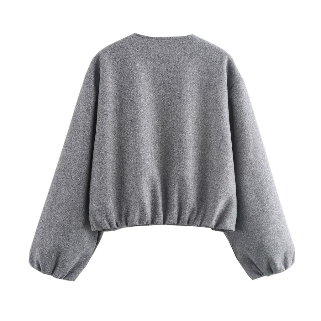 Осенняя новая женская одежда, европейский и американский французский дизайн мягкая куртка-бомбер