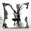 Anime Ddeath Nnote Pillow Case Fashion Square Pillowcase Bedroom Sofa Room Ins Decoration Leisure